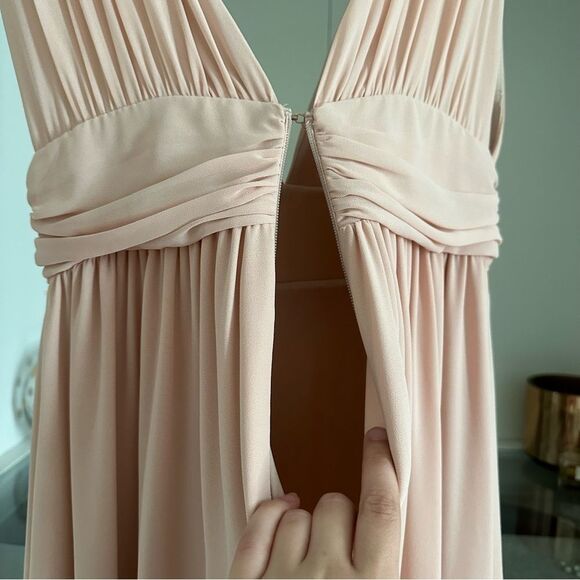 Lulu's Blush Pink Maxi Dress - Picture 9 of 16